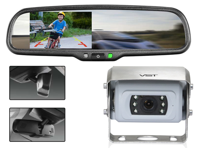 Bakkamera Kit med Dashcam – Øg sikkerheden ved parkering