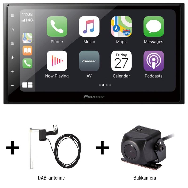 Pioneer SPH-DA250DAB Bakkamera – Sikker Parkeringshjælp