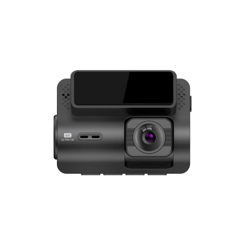 Ihero 4K Dashcam med Bagkamera og GPS – Optimal Sikkerhed!