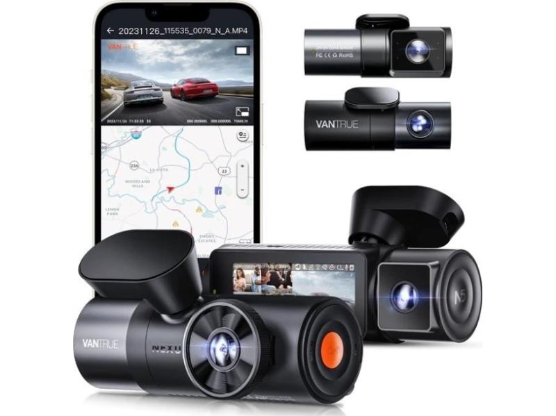 Vantrue N5 Nexus 5 Dashcam – 4K Sikkerhed til Bilen!