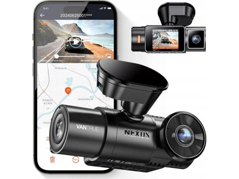 Vantrue N2x LTE Dashcam – 4K Bilovervågning på tilbud!