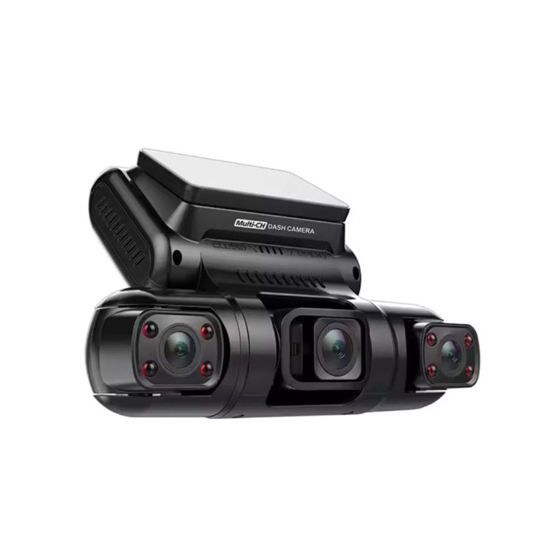 Fuld HD Dashcam med 4 Kameraer - Optimal Sikkerhed til Bilen!