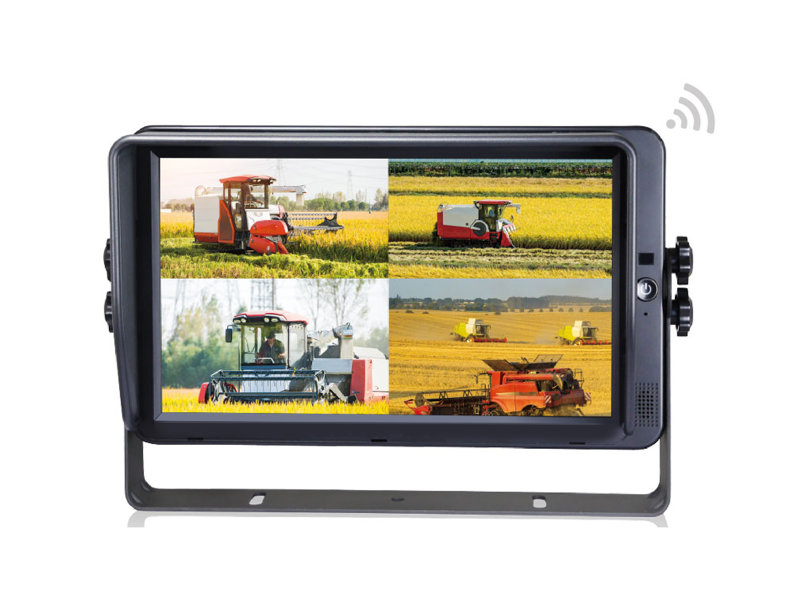 Trådløs 10,1" HD Monitor til Sikker Kørsel – Optag Dine Ture!