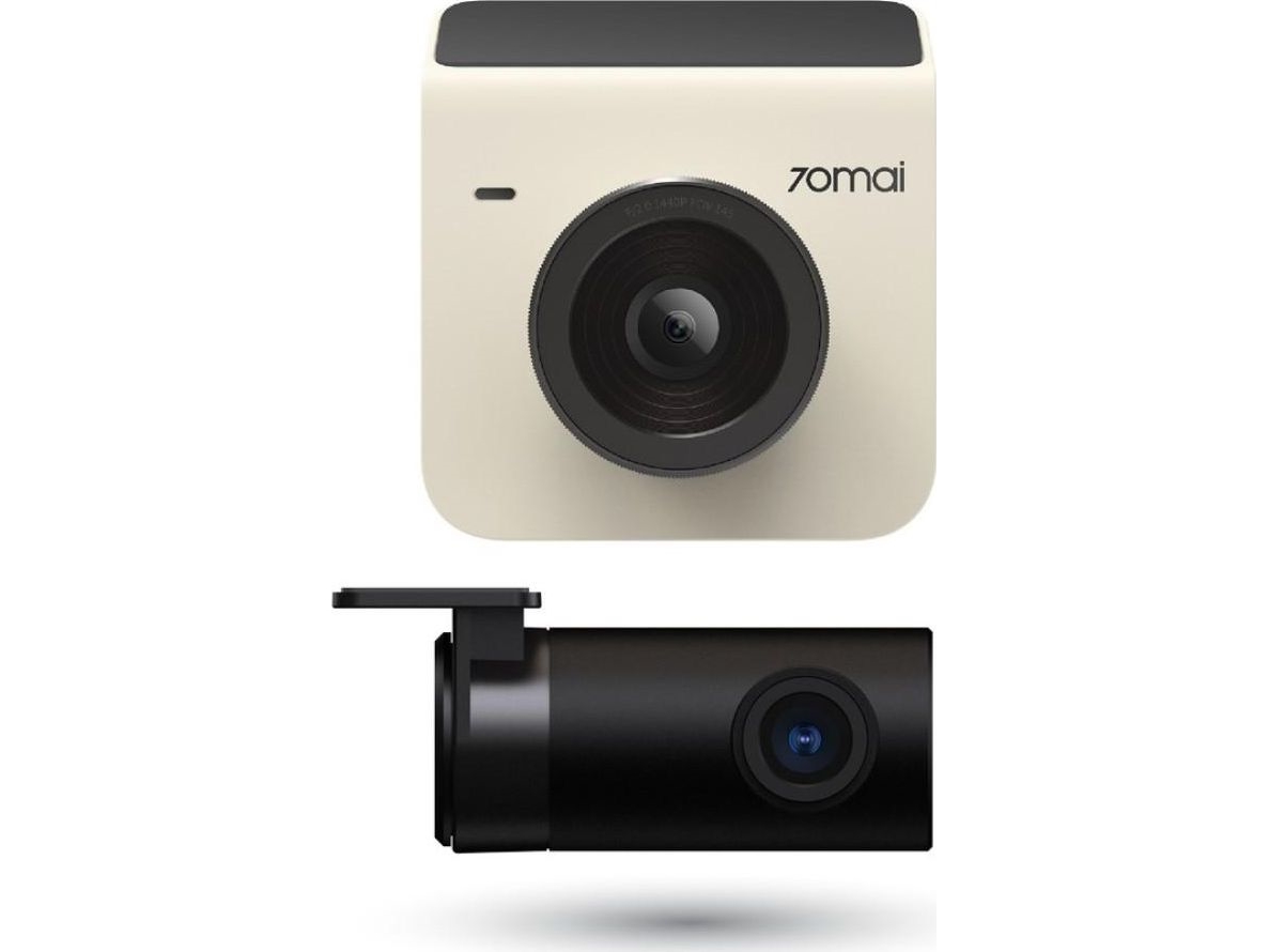 70mai Dash Cam A400 Bakkamera Rc09 æt Hvid Dashcam Bilkamera - 70mai Dashcam  - 6971669781057