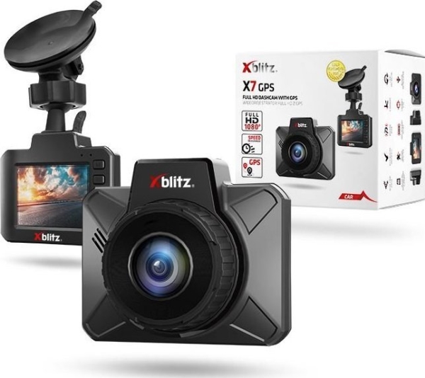 Wideorejestrator Xblitz X7 Gps - Xblitz Dashcam  - 5902479673363