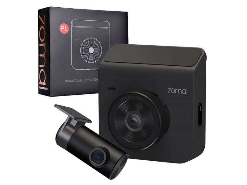 70mai Dash Cam A400 Rc09 Gray Dash Camera 1440p 1080p, Gps, Wifi - 70mai Dashcam  - 6971669781033