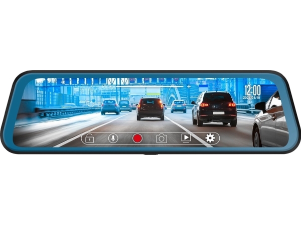 Peiying Basic Bilspejl Med Optager Bakkamera L200 4k - Peiying Dashcam  - 5901890102872