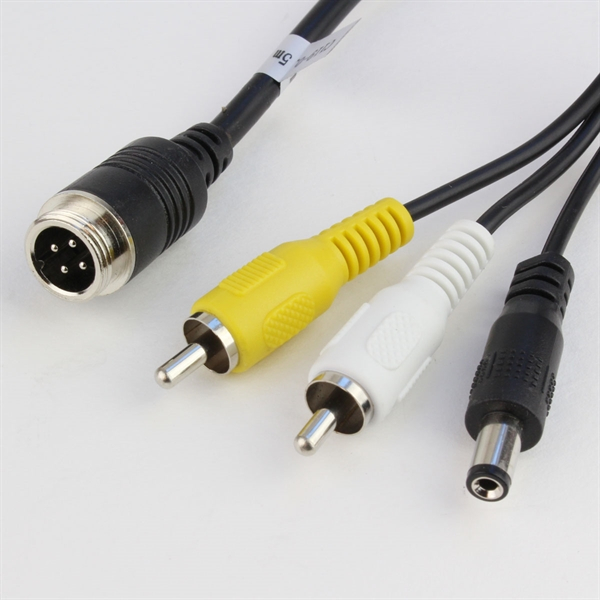Adapter 4 Pol Han Til Rca Han Hun - Luview Dashcam