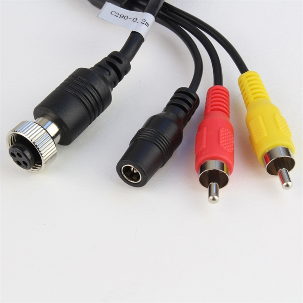 Adapter 4 Pol Hun Til Rca Han Han - Luview Dashcam