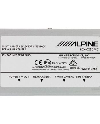 Alpine Kcxc250mc Vælger Interface