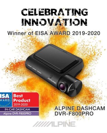 Alpine Dvrf800pro Front Kamera Med Gps Lane Assist