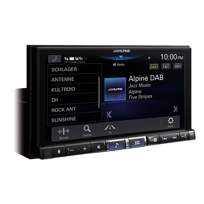 Alpine Ilx 705d Trådløs Apple Carplay Din