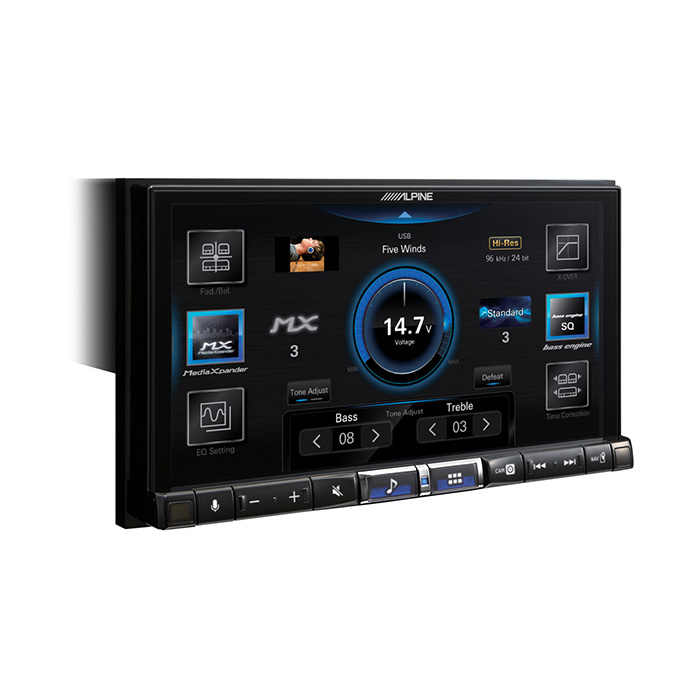 Alpine Ilx 705dm Trådløs Apple Carplay Din