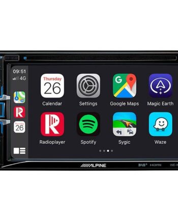 Alpine Ine W611d 2din Multimedie Station Med Navigation