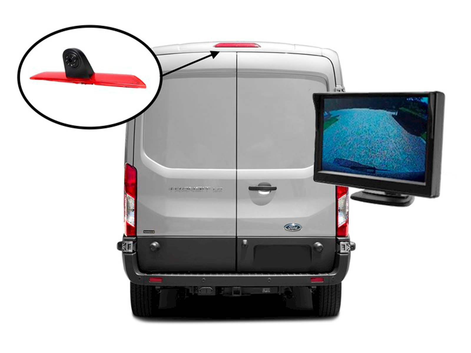 Kasse Kit Skærmstoplygtekamera Ford Transit 2015 2019