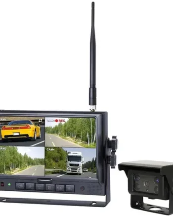 Trådløst Bakkamerasæt Med Ampquot Monitor Kamera Full 1080p