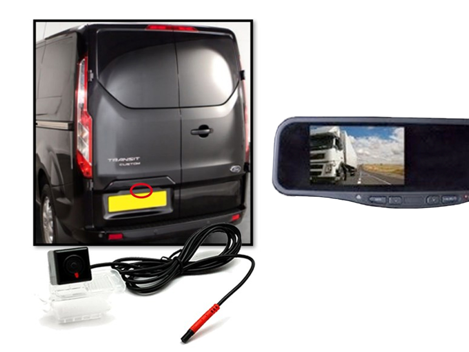 Bakkamera Kasse Kit Ford