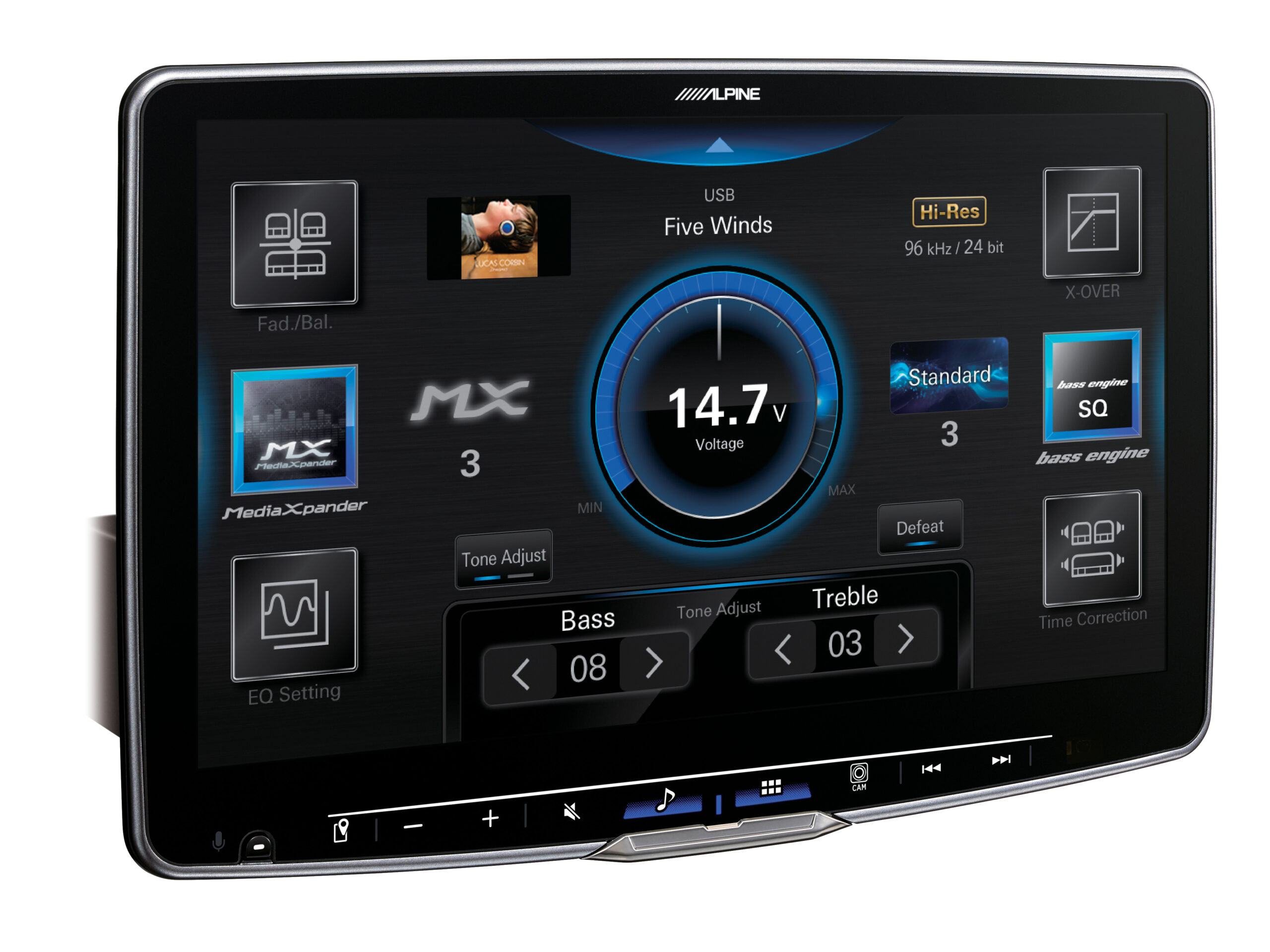 Alpine Halo11 Ilx F115d Apple Carplay Android