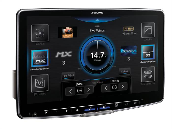 Alpine Halo11 Ilxf115d Appel Carplay Android