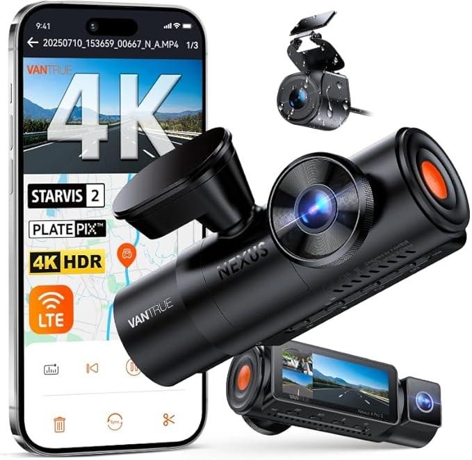 Dashcam Vantrue Pro Kanaler