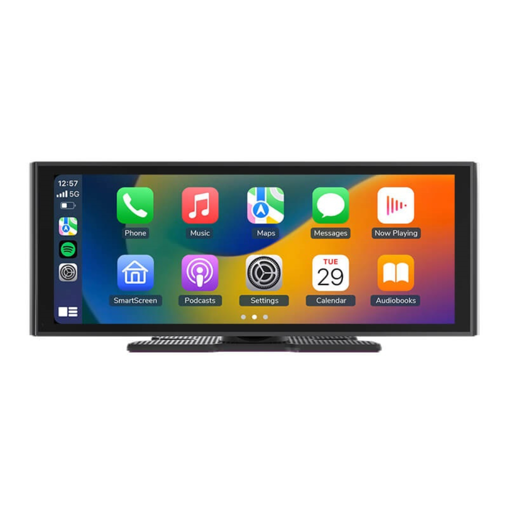 Multimedia Skærm Med Trådløs Apple Carplay Android Auto